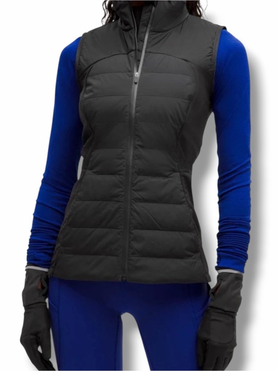 lululemon athletica Jackets & Blazers - Lululemon Down for It All Vest in Black Size 8